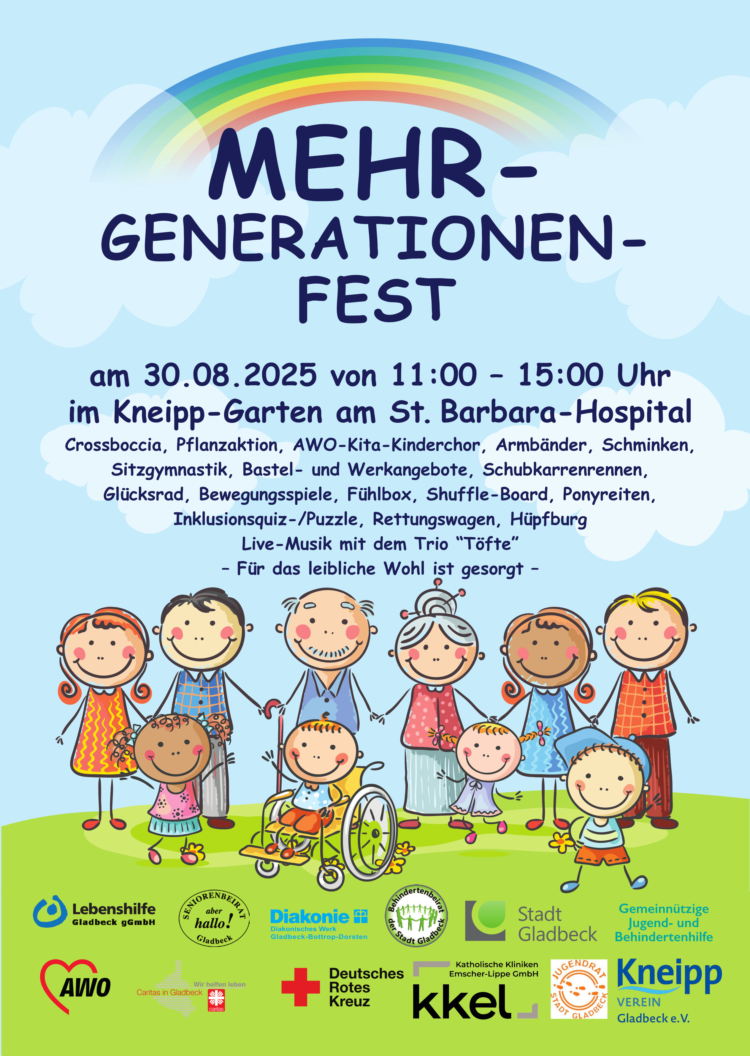 Fest am 20.8.25 Mehrgenerationenfest